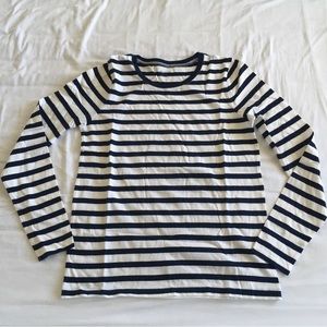 Madewell Northside vintage long sleeve tee in Morris Stripe